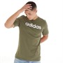adidas Essentials Linear Logo T-shirty Zielony