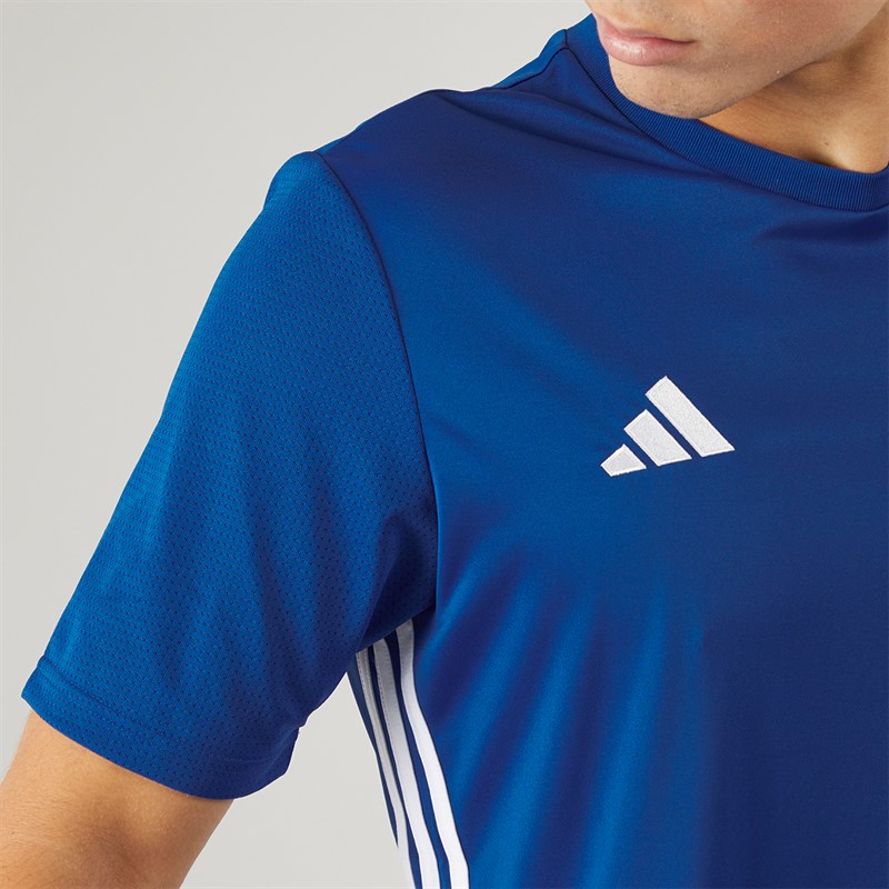 adidas Męskie Tabela 23 Topy sportowe do biegania Niebieski