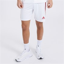 adidas Mens Squadra 21 Shorts White/Team Power Red