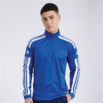 adidas Mens Squadra 21 Zip Training Top Royal Blue/White