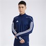 adidas Mens Tiro 23 Zip Training Top Team Navy Blue/White