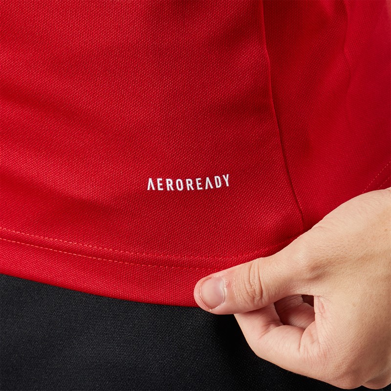 adidas Mens Squadra 21 1/4 Zip Training Top Team Power Red/White