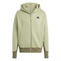 adidas Herren Z.N.E. Premium Kapuzenpullover mit durchgehendem Reißverschluss Zelt Grün