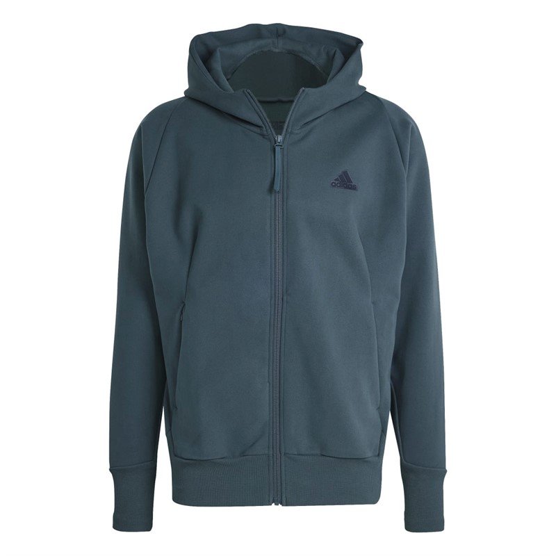 adidas Herren Z.N.E. Winterized Kapuzenpullover Grün