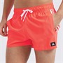 adidas Herren 3 Streifen CLX Schwimm Shorts kurze Länge App Solar Rot