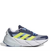 adidas Chaussures de running neutres Adistar 2.0 Homme Blanc nuage/Citron Clair/Bleu Foncé