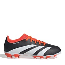 adidas Junior Predator 24 League Low MG Multi Ground Voetbalschoenen Core Black/Footwear White/Solar Red