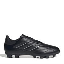 adidas Chaussures de football Copa Pure II Club FXG Terrain souple Noir de jais/Carbone/Gris Un