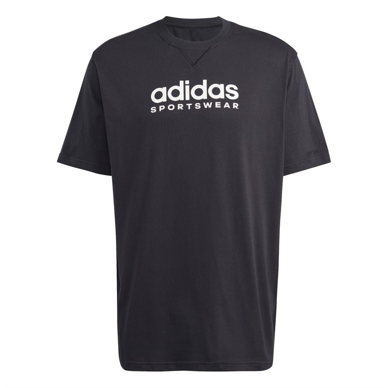 adidas Heren All SZN Graphic T-shirts Zwart