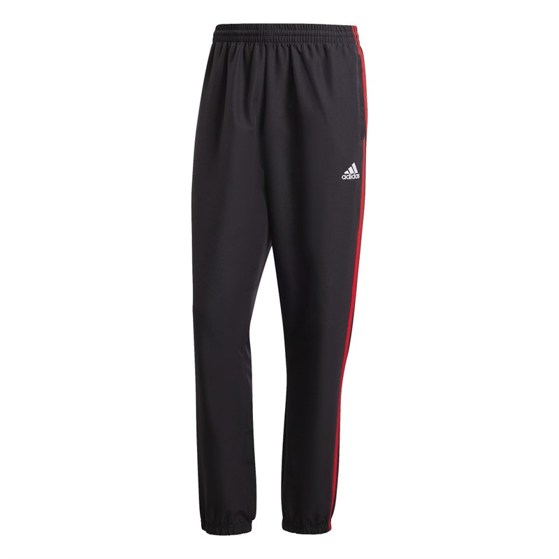 adidas Heren 3-Stripes Woven Trainingspakken Rood