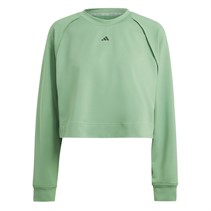 adidas Damen Aeroready Hidden Racerback Sweatshirts Grün