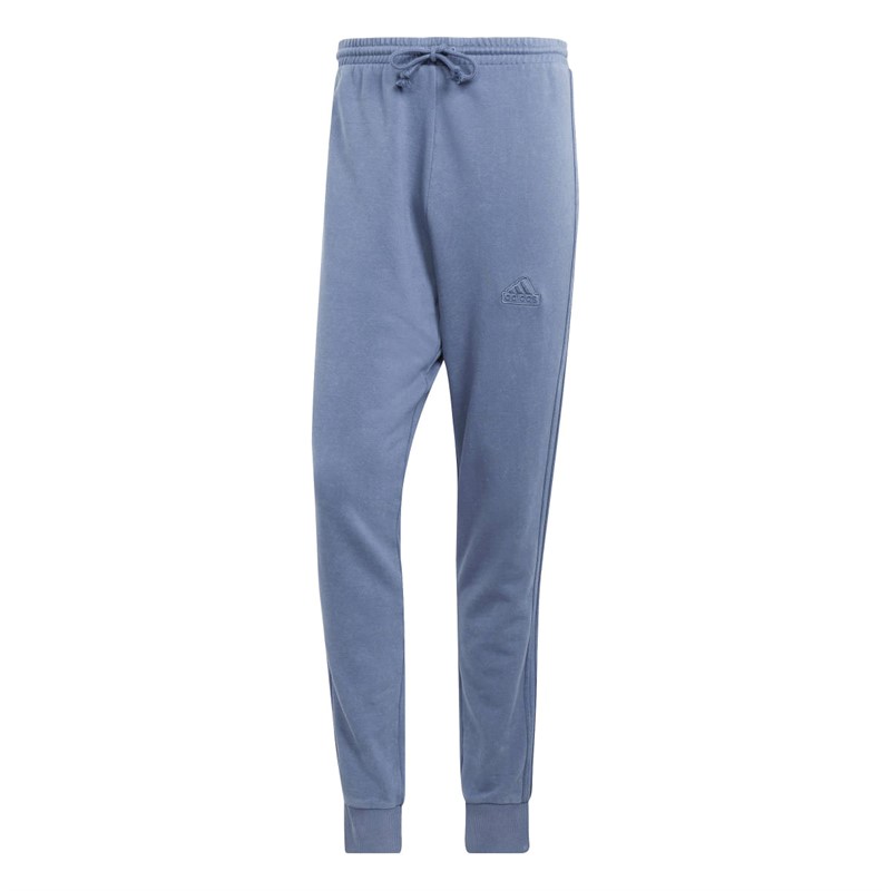 adidas Heren All SZN French Terry 3-Stripes Joggingbroek Blauw