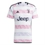 adidas Męskie JFC Juventus 23/24 Away Koszulki Futbolowe Biały