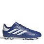 adidas Voetbalschoenen Junior Copa Pure II.4 FXG Flexible Ground Lucid Blauw/Kern Wit/Zonnig Rood