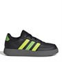 adidas Junior Træningssko Breaknet 2.0 Core Sort/Lys Citron/Lys Lime