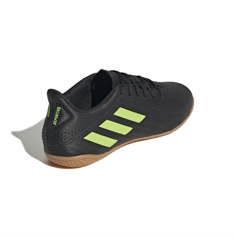 adidas Herren Deportivo IN Indoor Fussballschuhe Schwarz