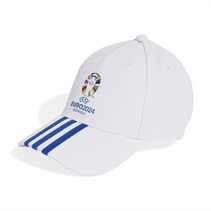 adidas UAFA Euro24™ Officiële Embleem Pet Wit/Koninklijk Blauw