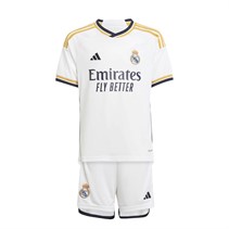 adidas Børn RMFC Real Madrid 23/24 Home Fodboldtrøjer Hvid