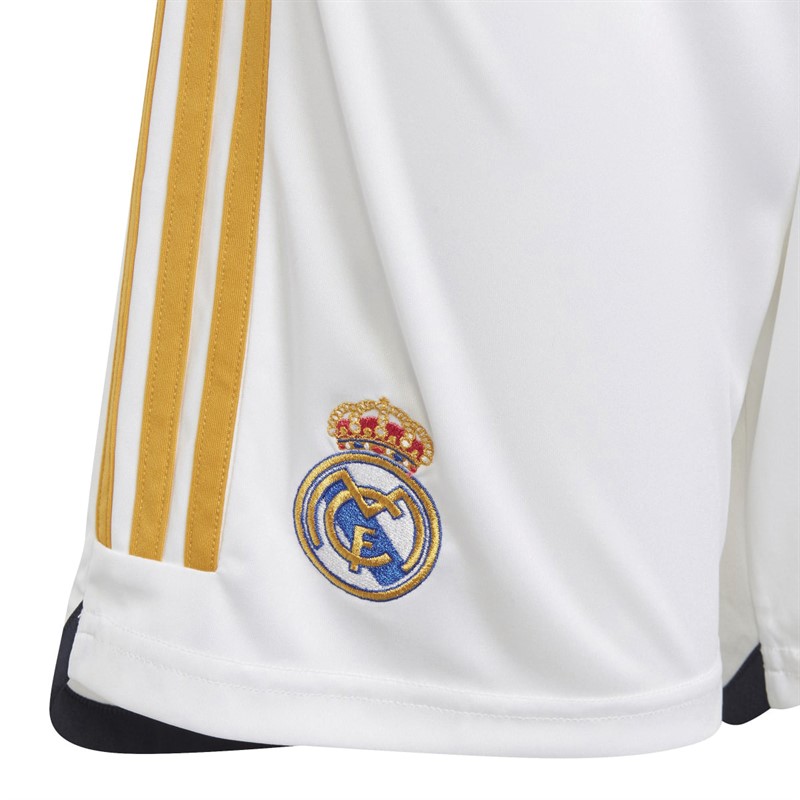 adidas Kids RMFC Real Madrid 23/24 Home Voetbalshirts Wit