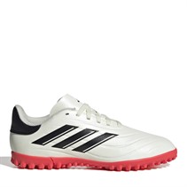 adidas Junior Copa Pure II Club TF Astro buty piłkarskie dla niego kolor kości słoniowej/czarny rdzeń/słoneczny czerwony