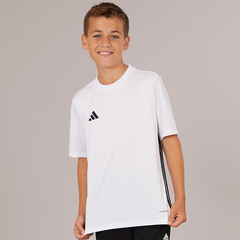 adidas Junge Tabela 23 Match Trikot Weiß / Schwarz