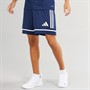 adidas Mens Squadra 25 Training Shorts Team Navy Blue/White