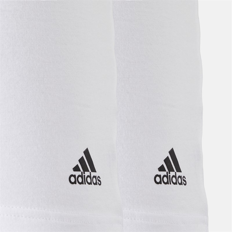 adidas Pacquet Double Débardeurs de Sport Flex Coton Blanc Homme