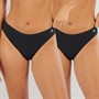 adidas Womens Sport Active Light Flex Two Pack Briefs Black