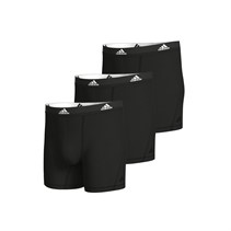 adidas Herre Aktiv Flex Bomuld Tre Pak Boksershorts Sort