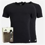 adidas Pacquet Double T-shirts Noirs Active Flex Coton Homme