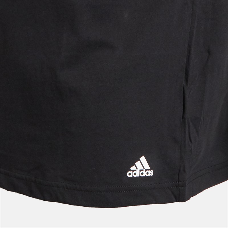 adidas lot de 3 T-shirts Homme Col V Noir Active Core en Coton
