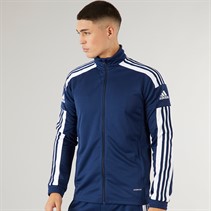 adidas Sweat à Capuche d'entraînement Squadra 21 Homme Bleu Marine/Blanc