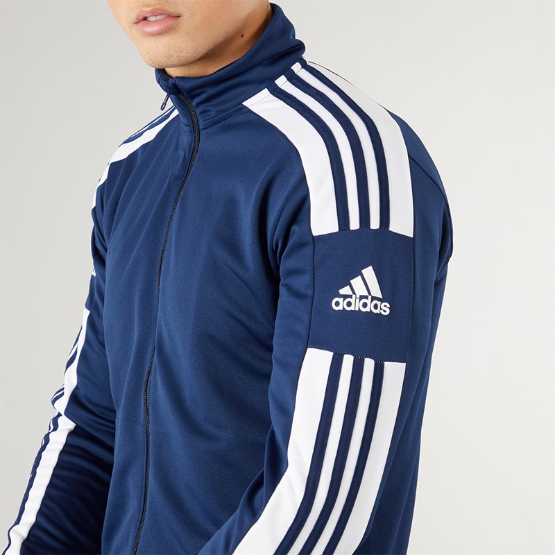adidas Herren Squadra 21 Training Trainingsjacke Marine/Weiß
