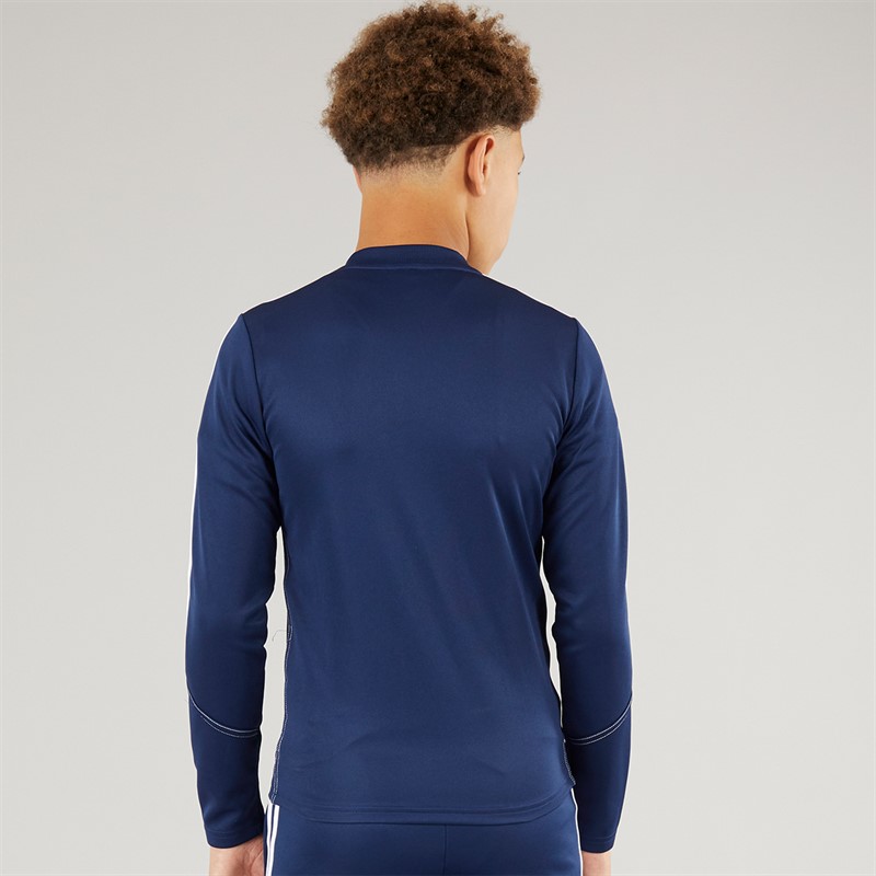 adidas Junior Tiro 23 Club Langarm Trainingsshirt Team Blau/Weiss
