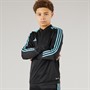 adidas Junior Tiro 23 Club Langarm Trainingsshirt Schwarz/Preloved Blau