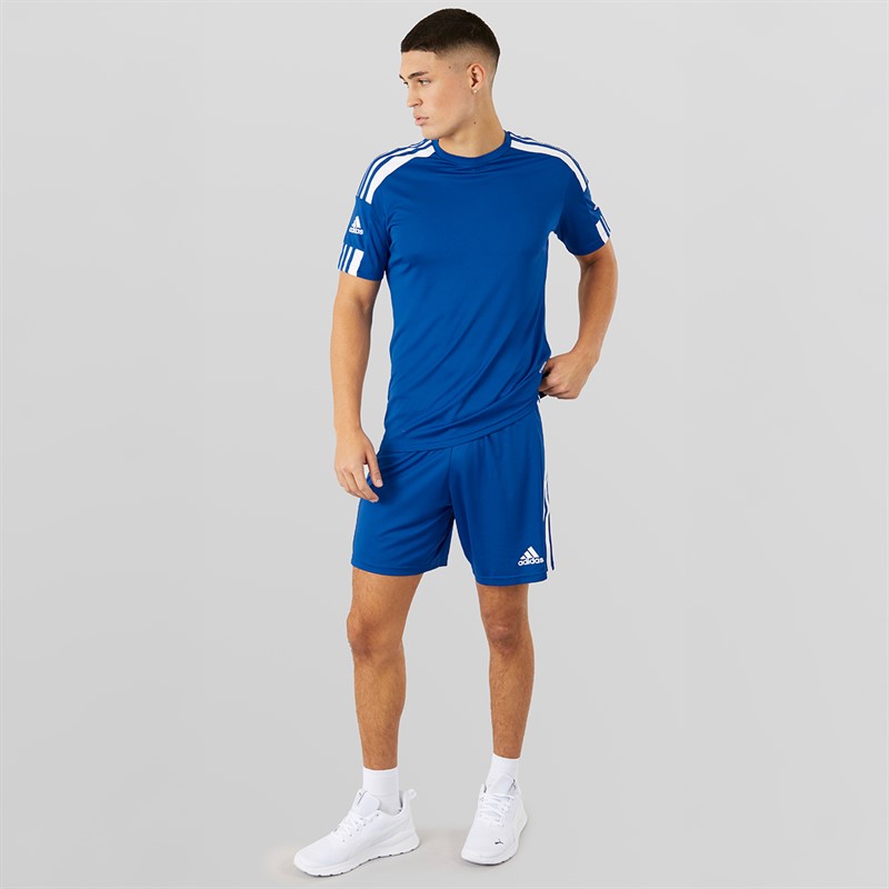 adidas Herren Squadra 21 Shorts Team Royalblau/Weiß