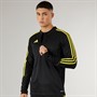 adidas Herren Tiro 23 Club 1/4 Zip Trainings Oberteil Schwarz/Hellgelb