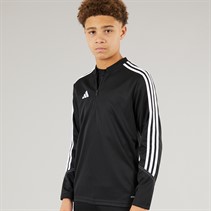 adidas Haut d'entraînement junior Tiro 23 Club à manches longues Noir/Blanc