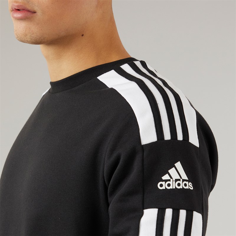 adidas Herren Squadra 21 Sweatshirt Schwarz/Weiß