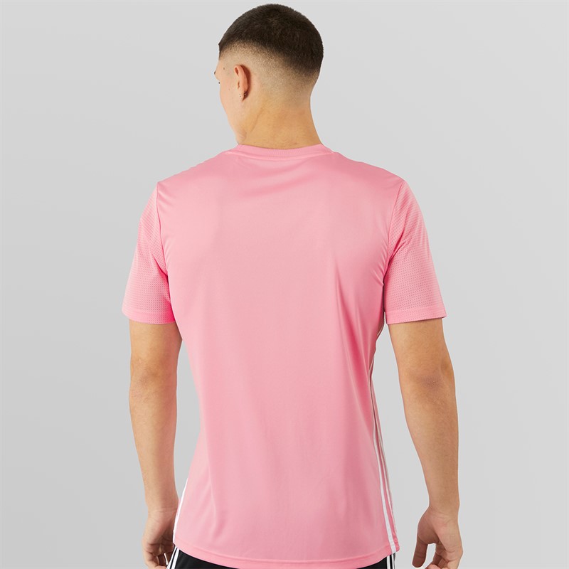 adidas Herren Tabela 23 Trainings T Shirt Hellrosa/Weiß