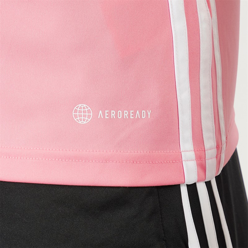 adidas Herren Tabela 23 Trainings T Shirt Hellrosa/Weiß