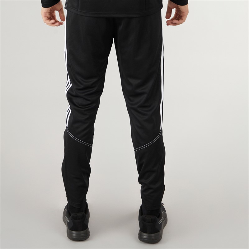 adidas Herren Tiro 23 Club Slim Trainingshose Schwarz/Weiß