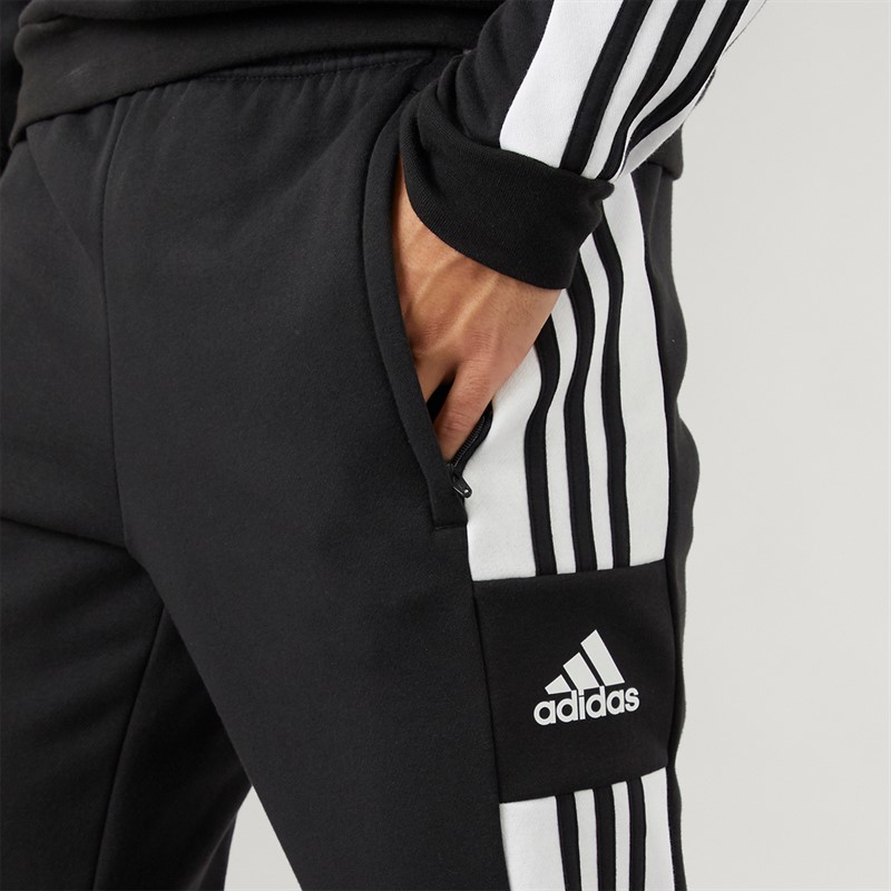 adidas Herren Squadra 21 Jogginghose Schwarz/Weiß