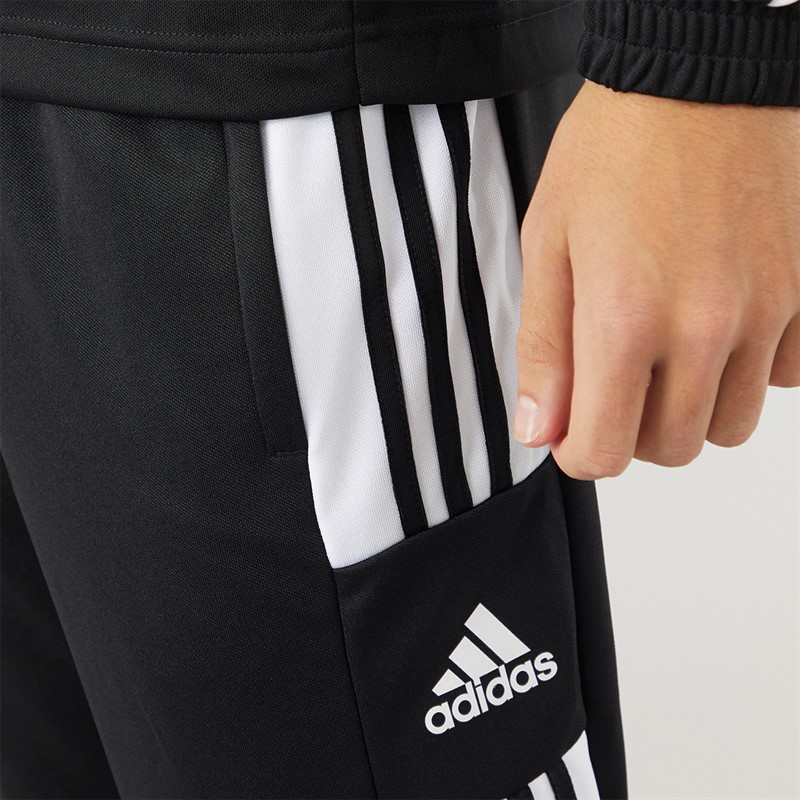 adidas Herren Squadra 21 Slim Trainingshose Schwarz/Weiß