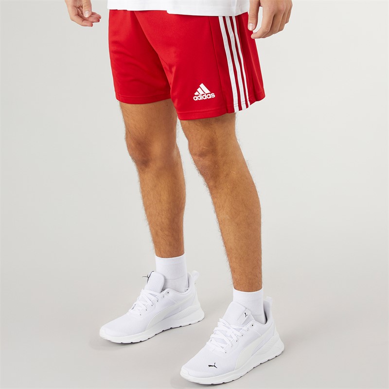 adidas Herren Squadra 21 Shorts Team Power Rot/Weiß