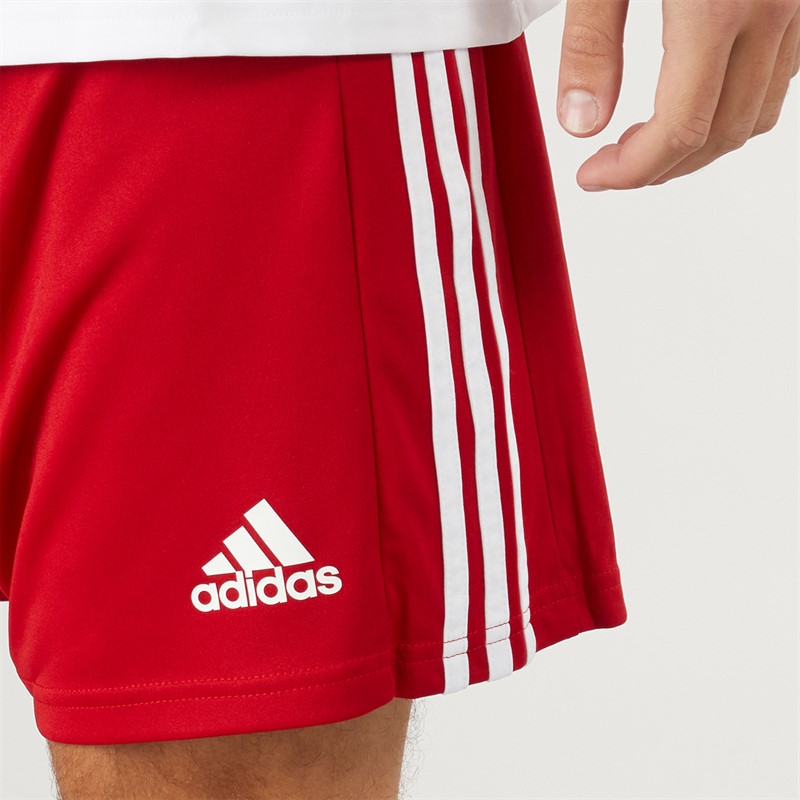 adidas Herren Squadra 21 Shorts Team Power Rot/Weiß