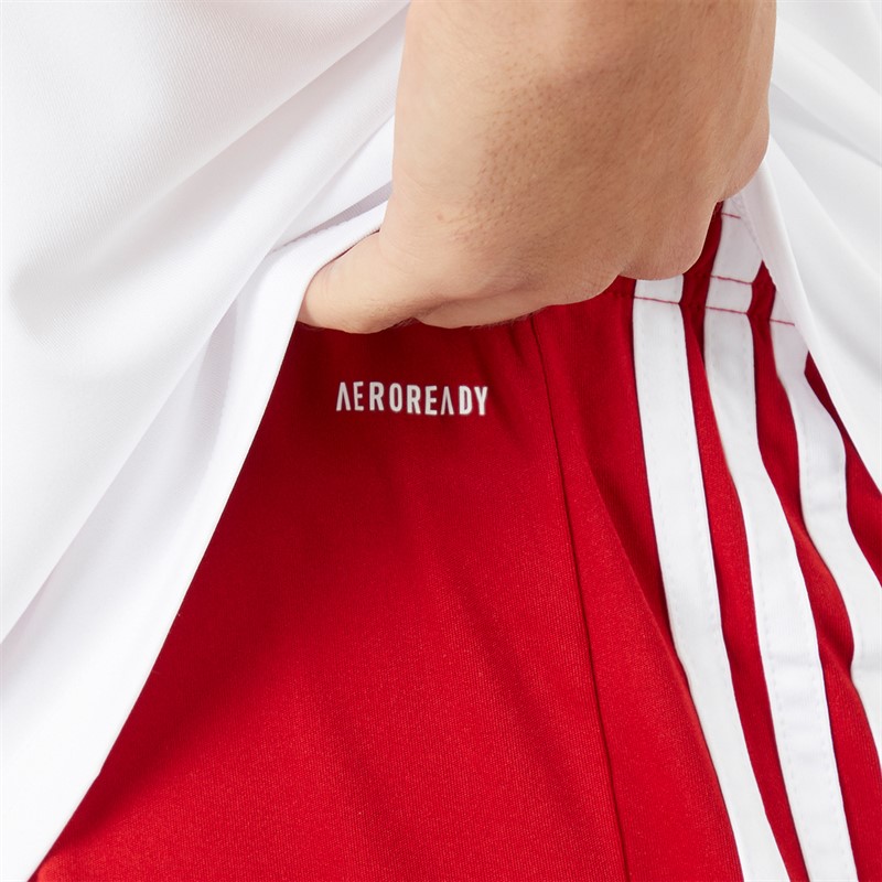 adidas Herren Squadra 21 Shorts Team Power Rot/Weiß