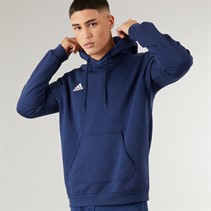 adidas Herre Entrada 22 Pullover Sweat Hættetrøje Navy/Hvid
