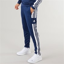 adidas Pantalon d'entraînement ajusté Squadra 21 Homme Bleu Marine/Blanc