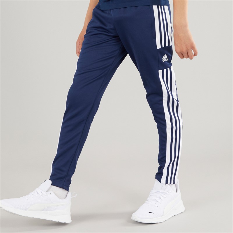 adidas Junioren Squadra 21 Trainingshose Dunkelblau/Weiß